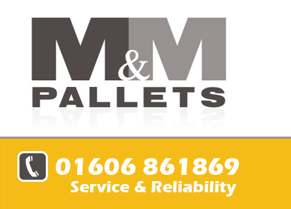 M and M pallets in Cheshire Logo